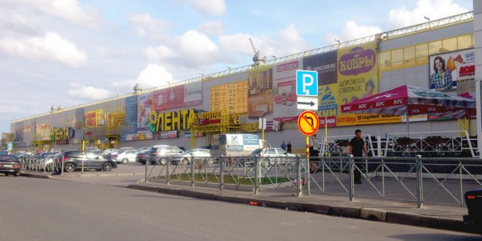 Противопожарные шторы в гипермаркеты «ЛЕНТА» в г. Колпино