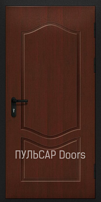 Однопольная дверь с отделкой мдф серии "Дизайн"