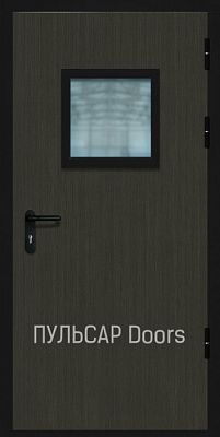 Остекленная противопожарная дверь металлическая из МДФ Керамическое Дерево – купить, заказать по выгодной цене от 39312 руб.