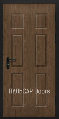 Деревянная одностворчатая дверь серии "Дизайн"