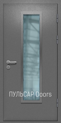 Противопожарная стеклянная дверь светопрозрачная EIWS30 с порошковым покрытием – купить, заказать по выгодной цене от 35802 руб.