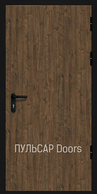 Однопольная дверь EI 90 из МДФ SmokeWood Bois-Fum без фрезеровки – купить, заказать по выгодной цене от 26910 руб.