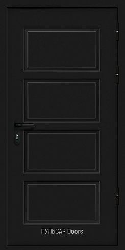 Дверь деревянная однопольная из крашенного МДФ