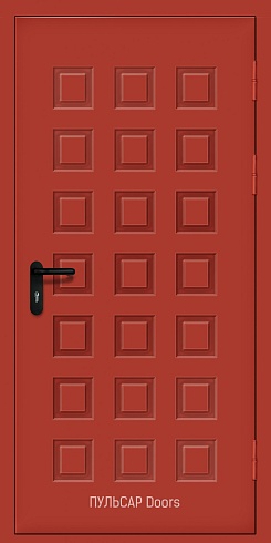 Деревянная однопольная дверь из крашенного мдф серии "Бизнес"