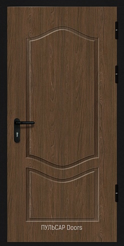Звукоизоляционная дверь EI30 38Rw для гостиниц с отделкой МДФ Luxe brushedElm
