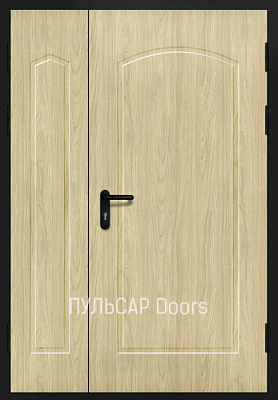 Полуторостворчатая дверь с отделкой из МДФ – купить, заказать по выгодной цене от 44694 руб.