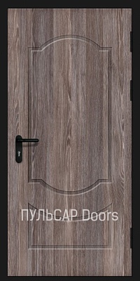 Дверь деревянная одностворчатая филенчатая из МДФ