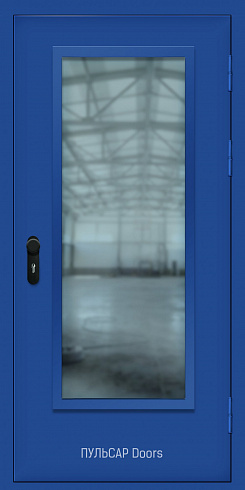 Однопольная входная противопожарная дверь EIS60 с порошковым покрытием – купить, заказать по выгодной цене от 29250 руб.