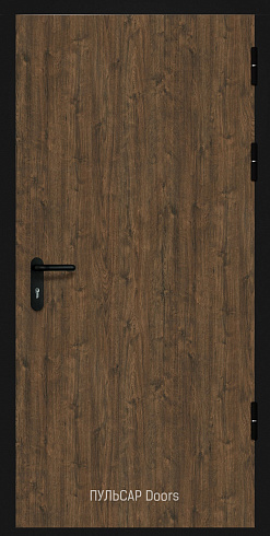 Однопольная дверь EI 90 из МДФ SmokeWood Bois-Fum без фрезеровки – купить, заказать по выгодной цене от 26910 руб.