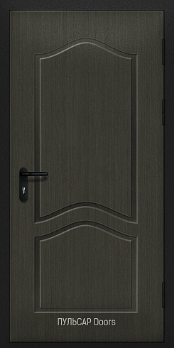 Входная однопольная дверь из мдф серии "Дизайн"
