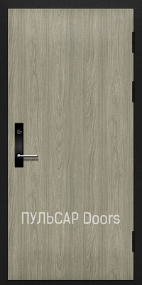 Однопольная дверь EI60/42Rw с отделкой мдф для гостиниц