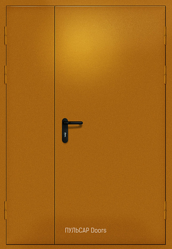 Полуторная железная дверь с порошковым покрытием – купить, заказать по выгодной цене от 37440 руб.