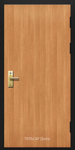 Одностворчатая деревянная дверь EI60/42Rw из МДФ для гостиниц