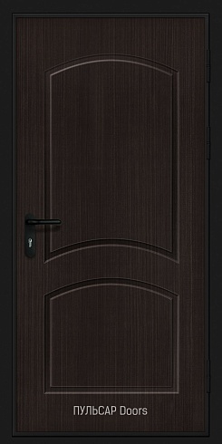Однопольная филенчатая деревянная дверь из мдф