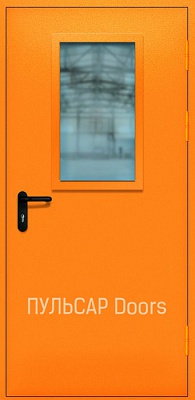 Противопожарная дверь ei60 металлическая одностворчатая RAL-2011 – купить, заказать по выгодной цене от 27340 руб.