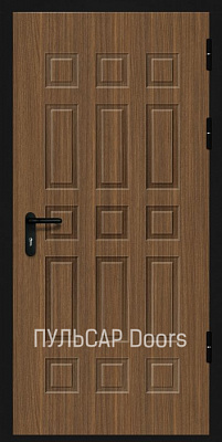 Филенчатая деревянная дверь с накладкой МДФ Kindle Feu dolomite