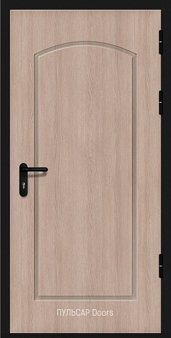 Деревянная дверь с покрытием шпонированной панели