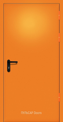 Одностворчатая огнезащитная дверь RAL 2011 без порога – купить, заказать по выгодной цене от 26450 руб.