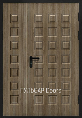 Филенчатая входная дверь с накладкой МДФ Audacity Audace
