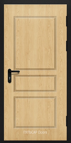 Одностворчатая дверь с отделкой мдф серии "Дизайн"