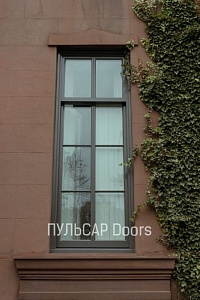 Историческое деревянное окно, стеклопакет 38 мм