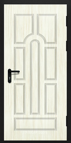 Однопольная деревянная дверь из мдф серии "Дизайн"