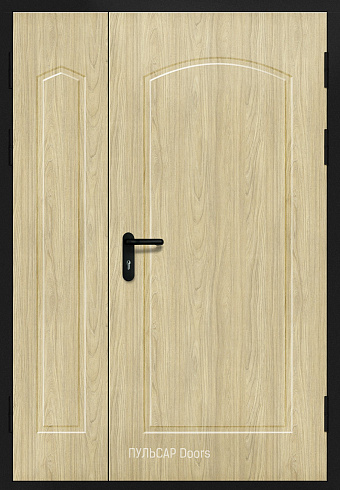Полуторостворчатая дверь с отделкой из МДФ – купить, заказать по выгодной цене от 44694 руб.