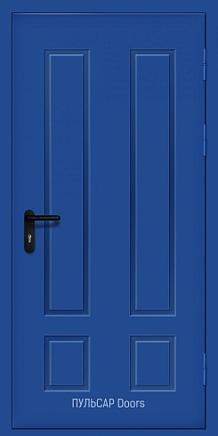 Однопольная деревянная дверь из крашенного мдф