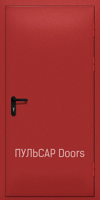 Дверь красная противопожарная однопольная 880*1880 – купить, заказать по выгодной цене от 23166 руб.