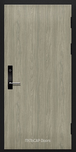 Одностворчатая деревянная дверь EI30/38Rw из МДФ для гостиниц