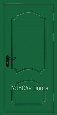 Однопольная деревянная дверь из крашенного мдф серии "Бизнес"