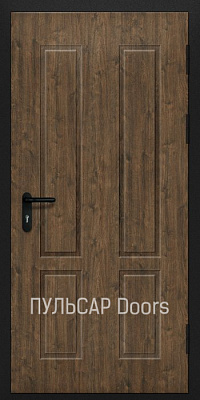 Дверь деревянная однопольная серии «Дизайн» из МДФ
