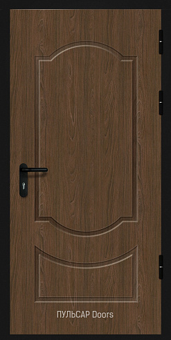 Одностворчатая противопожарная дверь МДФ Luxe brushedElm в коттедж – купить, заказать по выгодной цене от 32292 руб.