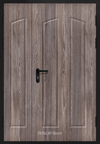 Звукоизоляционная дверь EIS30 38Rw для гостиниц из шпонированной панели с двух сторон