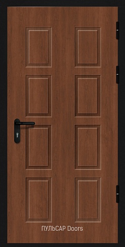 Филенчатая дверь с отделкой МДФ Bourbon-Cherry Cerisier-Bourbon