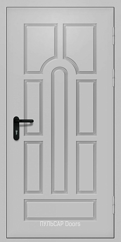 Деревянная одностворчатая дверь из крашенного мдф