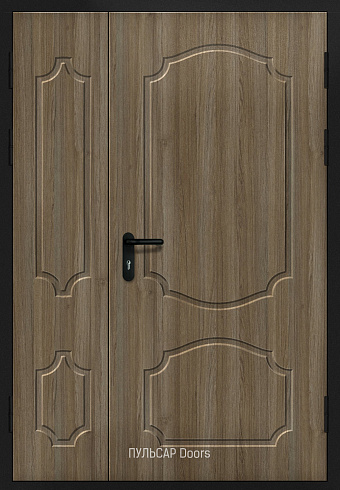 Полуторная дверь из шпонированной панели – купить, заказать по выгодной цене от 37206 руб.