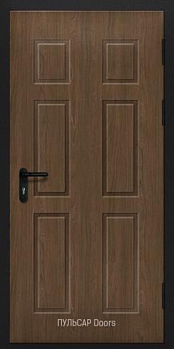 Деревянная одностворчатая дверь серии "Дизайн"