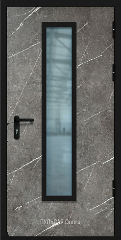 Металлическая дверь с защитой ДПМ EI 30 с покрытием панели HPL – купить, заказать по выгодной цене от 32526 руб.
